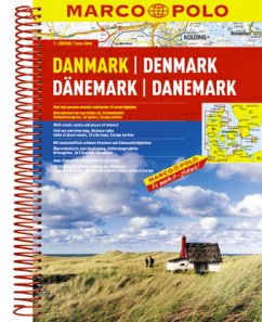 Marco Polo Reiseatlas Dänemark. Danmark / Denmark / Danemark