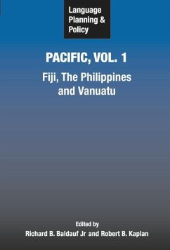 Language Planning and Policy in the Pacific, Vol 1