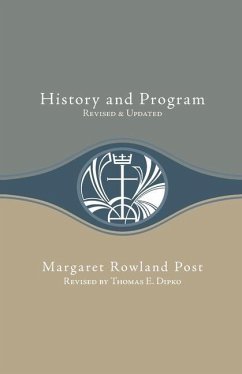 History and Program (Revised) - Post, Margaret Rowland