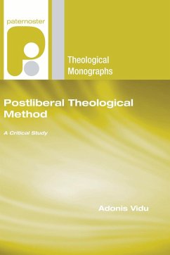 Postliberal Theological Method - Vidu, Adonis