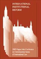 International Institutional Reform - Fijalkowski, Agata (ed.)