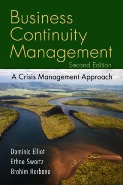 Business Continuity Management - Swartz, Ethne; Elliott, Dominic; Herbane, Brahim