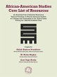 African-American Studies Core List of... - Bild 1