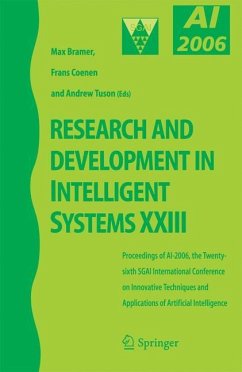 Research and Development in Intelligent Systems XXIII - Bramer, Max / Coenen, Frans / Tuson, Andrew (eds.)