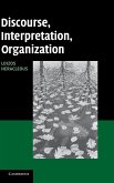 Discourse, Interpretation, Organization