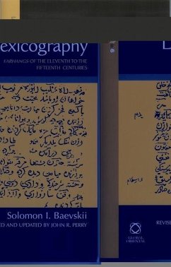 Early Persian Lexicography: Farhangs of the Eleventh to the Fifteenth Centuries - Baevskii, Solomon I.