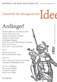 Anfänger! / Zeitschrift für Ideengeschichte 2007/2