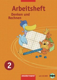 2. Jahrgangsstufe, Arbeitsheft m. CD-ROM / Denken und Rechnen, Ausgabe 2007 für die östlichen Bundesländer