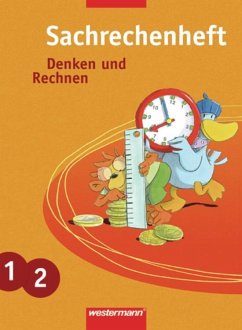 Sachrechenheft 1/2. Denken und Rechnen - Buttermann, Eike;Wichmann, Maria