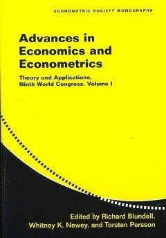 Advances in Economics and Econometrics 3 Volume Paperback Set - Blundell, Richard / Newey, Whitney / Persson, Torsten (eds.)