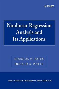 Nonlinear Regression Analysis and Its Applications - Bates, Douglas M.;Watts, Donald G.