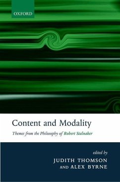 Content and Modality - Thomson, Judith / Byrne, Alex (eds.)