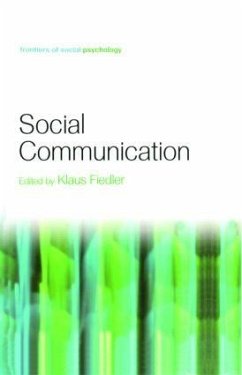 Social Communication - Fiedler, Klaus (ed.)