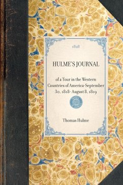 Hulme's Journal - Hulme, Thomas
