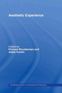 Aesthetic Experience - Shusterman, Richard / Tomlin, Adele (eds.)