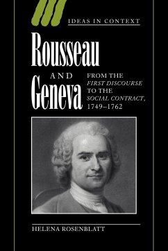 Rousseau and Geneva - Rosenblatt, Helena