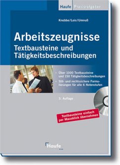 Arbeitszeugnisse - Textbausteine und Tätigkeitsbeschreibungen - Knobbe, Thorsten / Leis, Mario / Umnuß, Karsten