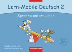 Cover Lern-Mobile Deutsch. Sprache untersuchen 2: Arbeitsheft / Lern-Mobile Deutsch 2