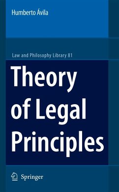 Theory of Legal Principles - Avila, Humberto