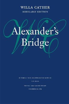 Alexander's Bridge - Cather, Willa