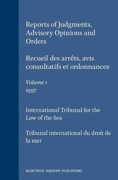 Reports of Judgments, Advisory Opinions and Orders / Recueil Des Arrêts, Avis Consultatifs Et Ordonnances, Volume 1 (1997) - International Tribunal For The Law Of Th