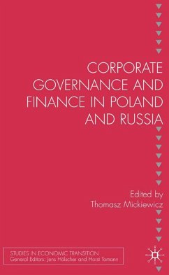 Corporate Governance and Finance in Poland and Russia - Mickiewicz, Tomasz Marek (ed.)