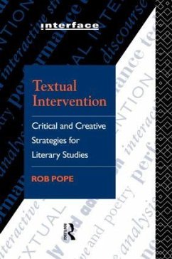 Textual Intervention - Pope, Rob
