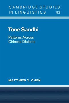 Tone Sandhi - Chen, Matthew Y.