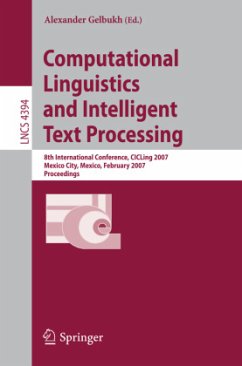 Computational Linguistics and Intelligent Text Processing - Gelbukh, Alexander (ed.)