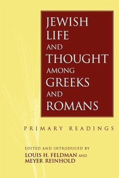 Jewish Life and Thought Among Greeks and Romans Cover Jewish Life and Thought Among Greeks and Romans