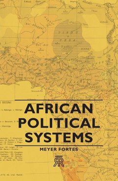 African Political Systems - Fortes, Meyer