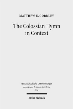 Cover The Colossian Hymn in Context