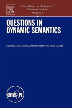 Questions in Dynamic Semantics - Dekker, Paul (ed.)