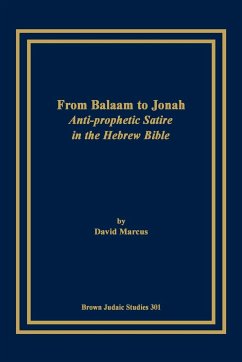 From Balaam to Jonah