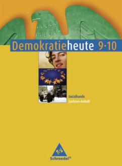 Cover 9./10. Klasse, Sozialkunde, Schülerband / Demokratie heute, Sekundarschule Sachsen-Anhalt