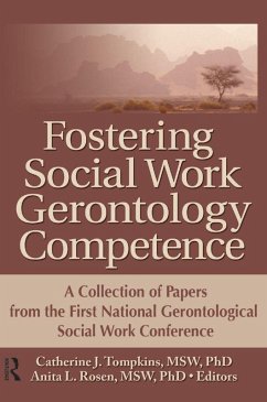 Cover Fostering Social Work Gerontology Competence