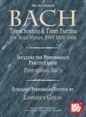 Bach: Three Sonatas & Three Partitas for Solo Violin, Bwv 1001-1006