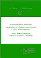 Les principes de la connaissance naturelle d’Alfred North Whitehead. Alfred North Whitehead’s Principles of Natural Knowledge
