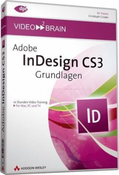 Cover Adobe InDesign CS3 Grundlagen, 1 DVD-ROM