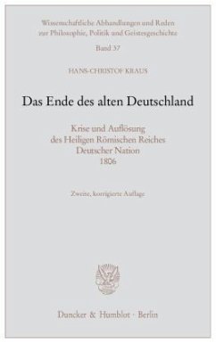 Cover Das Ende des alten Deutschland.
