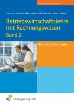 Betriebswirtschaftslehre und Rechnungswesen, Berufliche Gymnasien Rheinland-Pfalz