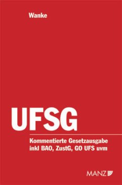 Cover UFSG, Gesetz über den Unabhängigen Finanzsenat (f. Österreich)