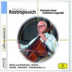Cover Rostropovich - Virtuose Cellowerke