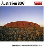 Cover Harenberg Sehnsuchts-Kalender Australien 2008 - Neu und noch in Folie
