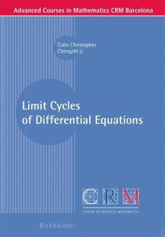 Limit Cycles of Differential Equations - Christopher, Colin;Li, Chengzhi