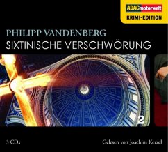 Cover Sixtinische Verschwörung, 3 Audio-CDs