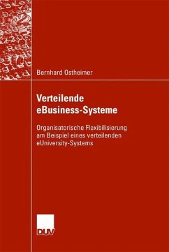 Verteilende eBusiness-Systeme - Ostheimer, Bernhard