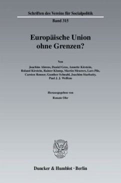 Europäische Union ohne Grenzen? - Ohr, Renate (Hrsg.)