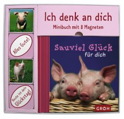 Sauviel Glück für dich, Minibuch m. 8 Magneten - Bleker, Dorothée