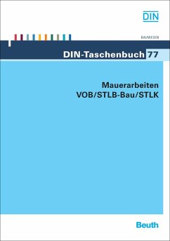 Mauerarbeiten VOB/STLB-Bau/StLK Mauerarbeiten VOB/STLB-Bau/StLK